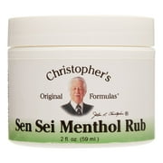 Christopher's Original Formulas Sen Sei Menthol Rub, 2 fl oz (59 ml)