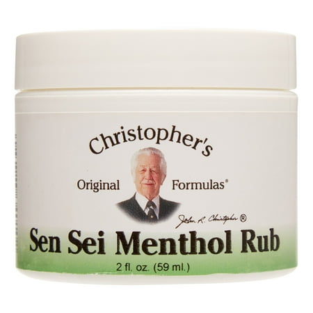 Christopher's Original Formulas Sen Sei Menthol Rub, 2 fl oz (59 ml)