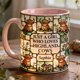 thumbnail image 4 of Hogar y cocina, Cocina y comedor, Utensilios y aparatos de cocina, Tazas de cerámica personalizadas de resina plástica hechas a mano con diseño de ganado de las Tierras Altas, tazas de café, tazas de, 4 of 9