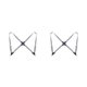 thumbnail image 1 of Qarigey Poliéster Unisex Brace Adultos de moda Portátil Elegante Color sólido Tirantes traseros ajustables con 2 clips Gris Gris 2piezas, 1 of 6