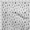 thumbnail image 4 of oneOone Cotton Cambric Light Gray Fabric Tree Craft Projects Decor Fabric Printed By The Yard 42 Inch Wide, 4 of 6