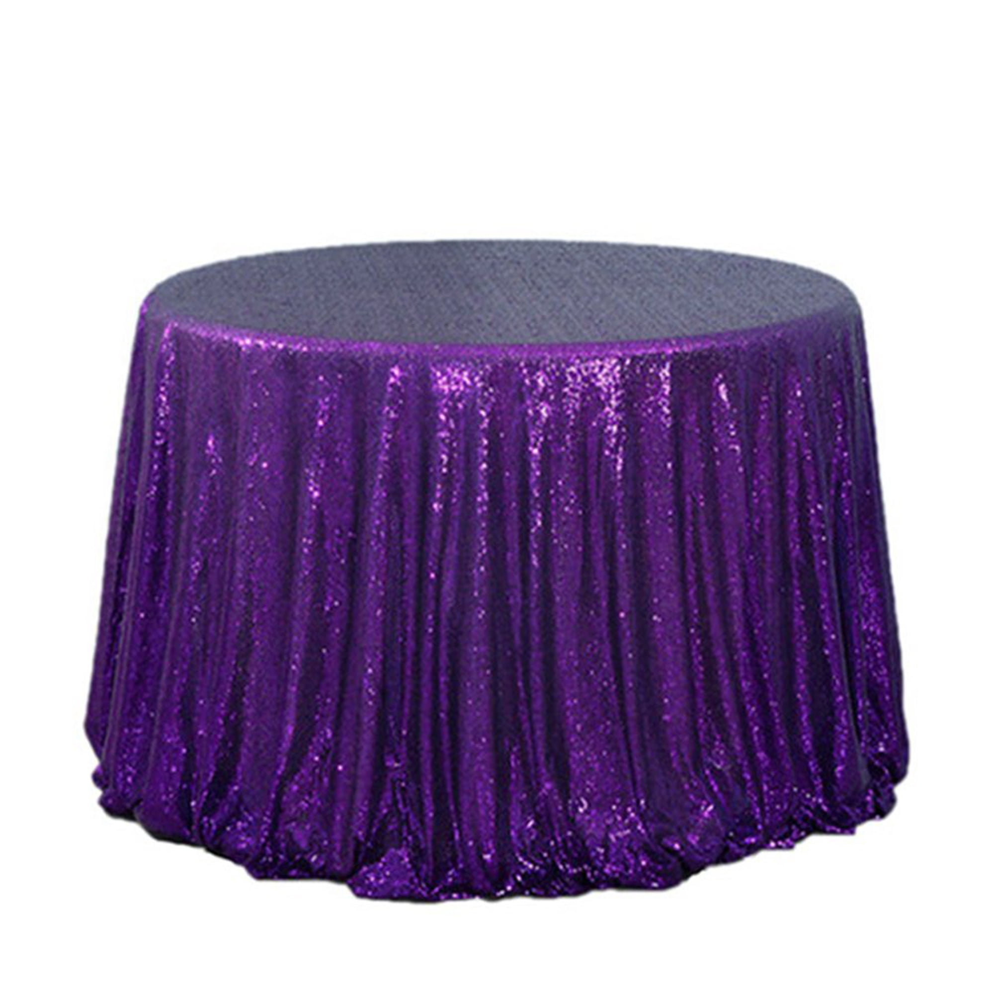 Details about   Round Polyester Tablecloth Fitted Stretch Table Cover Wedding Banquet Party 