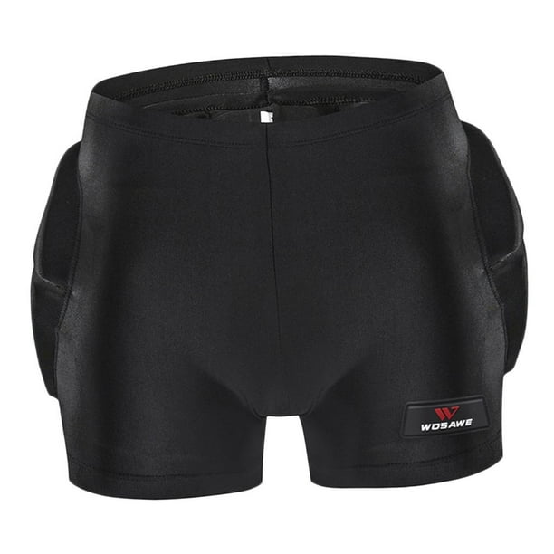 Patinaje Caderas Pantalones Protectores Adolescentes Esquí Pantalones Cortos Protectores Acolchados Negro M Sunnimix Pantalones acolchados de esquí y patinaje