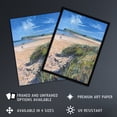 thumbnail image 2 of Alnmouth Beach Painting Spring Coastal England Living Room Extra Large XL Wall Art Poster Print, 2 of 5