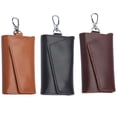 thumbnail image 1 of Llavero con anillo de fijación para llaves con 6 ganchos, hebilla, bolsa para llaves con gancho para llaves del hogar, 1 of 5
