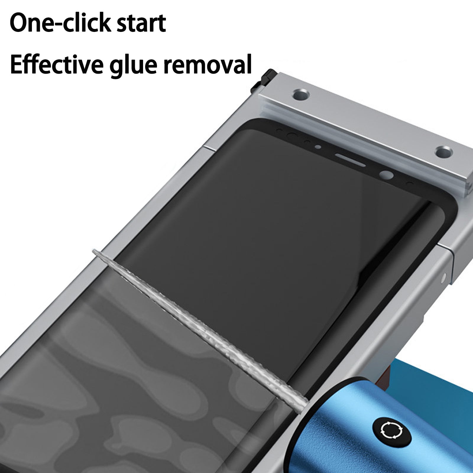 3 Speed Adjustable Manual Glues Removers Tool For Repair Reversible Motor Ergonomic Design