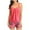 Pink, variant on VBVC Women Two Piece Tankini Swimsuit with Shorts Tummy Control Racerback Bathing Suits Tops