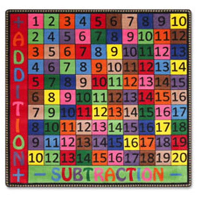 Flagship Carpets FCIFE10314A Collection Mathématique Tapis Ajout & Réduction