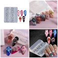 thumbnail image 4 of Reusable Silicone 3D Flower Nail Templates Hibiscus Cherries Blossom Mold And Carving Tool For Nail Art Crafting Supplies, 4 of 4