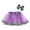 1Purple26, variant on XAOFW Girl Skirt Carnival Tutu With Black White Stripe Print Bowknot Party Soft Breathable Party Skirts