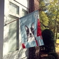 thumbnail image 2 of Winter Holiday Boston Terrier Flag Canvas House Size, 2 of 4