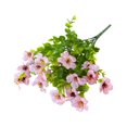 thumbnail image 1 of 1 Bouquet Garden Artificial Flower Realistic Looking Vibrant Color Easy Maintenance Simulation Violet Flower Fake Plant, 1 of 10