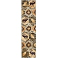thumbnail image 2 of Rugs.com Pioneer Collection Rug – 8 Ft Runner Blue Medium-Pile Rug Perfect For Hallways, Entryways, 2 of 9
