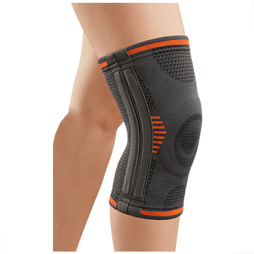 Orliman Elastic Knee Support with Lateral Stabilizers Short-S