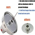 thumbnail image 3 of 5 Pcs Dial Gas Stove Burner Control Knob for Samsung Range Oven Stove Replace DG64-00473A, 3 of 7