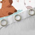 thumbnail image 4 of Erosebridal Animal Capybara Duck Black Out Curtains For Child Boys Girls,Kids Cartoon Rainbow Curtains Pack of 2 (42x63 Each),Luxury Bedroom Decor, 4 of 6