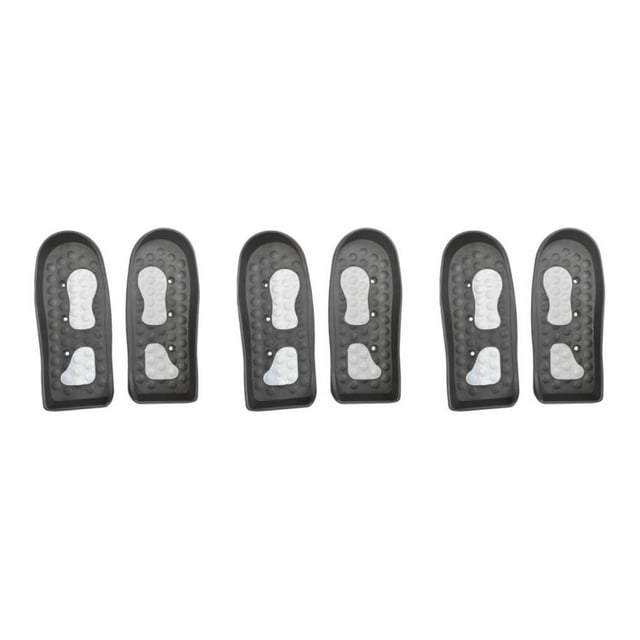 relayinert Durable Universal Elliptical Machine Pedals Lightweight for Efficient Workout Gym Supplies Style A 3Set