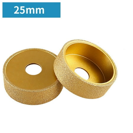 

RANMEI 3inch 75mm Straight Edge Flat Grooved Dry Vacuum Brazed Diamond Grinding Wheel