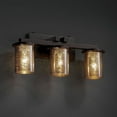 thumbnail image 2 of Justice Design Group Fsn-8773-10-Mror Fusion 21" Dakota 3 Light Bathroom Vanity Light -, 2 of 2