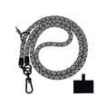 thumbnail image 4 of Cordón de Teléfono para Teléfono, Correa de Soporte de Liberación Rápida Fuerte, Protector Universal Antipérdida Duradero para Teléfonos Inteligentes negro, 4 of 8