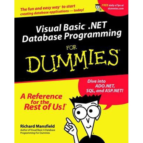 Pre-Owned Visual Basic .Net Database Programming for Dummies (Paperback) 0764508741 9780764508745