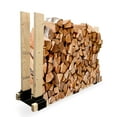 Backyard Expressions Firewood Log Bracket Kit For Log Rack, Build to