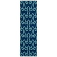 thumbnail image 2 of Bombay Home Hollywood Navy Scroll Flatweave Rug (9'0 x 12'0), 2 of 2