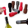 thumbnail image 2 of Silicone Wine Stoppers Beverage Bottle Sealer Reusable Sparkling Wine Bottle Stopper Keeping Wine Champagne Fresh Kitchen Tools, 2 of 10
