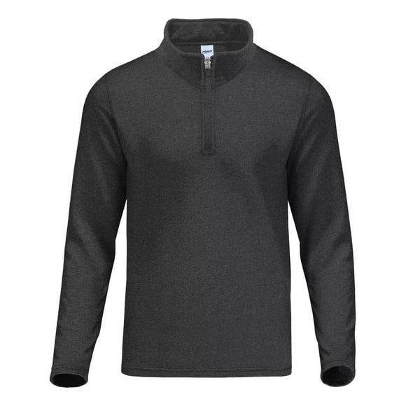 Sudadera Hoodie Hombre Fleece Con Medio Cierre Urbanfit