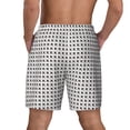 thumbnail image 4 of Uemuo Airplane Pattern Mens Swim Trunks Quick Dry Board Shorts with Mesh Lining, Stretch Beach Shorts Quick Dry No-Chafing Board Shorts-, 4 of 9