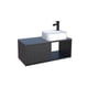 thumbnail image 3 of Mueble de Baño Premium: Gabinete Negro Mate + Lavabo Cerámico Moderno 102495, 3 of 4