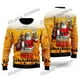 thumbnail image 3 of Suéter navideño feo con estampado 3D de Jiu Jitsu con Jesús te respalda para hombres y mujeres, suéter de punto informal de invierno MY19, 3 of 4