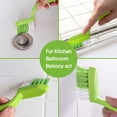 thumbnail image 2 of Cepillo de limpieza de lechada de azulejos, cepillo de baño 3 en 1 para piso de ducha de cocina JAMW Sencillez, 2 of 5