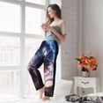 thumbnail image 5 of Pofeuu Urban Style Colorful Dragon Print Women's Fashion Pajama Pants with Pockets Comfy Drawstring Sleep Lounge Bottoms-Small, 5 of 6