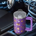 thumbnail image 5 of Halloween Tumbler, Witch Ghost Cup 30oz with Handle and Straw, Insulated Travel Coffee Mug Gift, 5 of 5