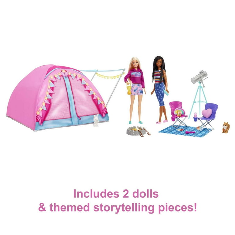 Barbie It Takes Two Outdoor Toy Set with Malibu Brooklyn Dolls