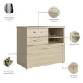 thumbnail image 3 of Studio C Office Storage Cabinet with Drawers in Natural Elm - Engineered Wood, 3 of 10