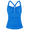 Blue, variant on Women's Tankini Tops Shirred Tummy Control Swimsuits Cross Back Tankini Swimwear Tops