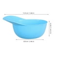 thumbnail image 3 of Skyblue Bol à Crème Glacée Réutilisable en Plastique PP pour Bébé, Usage Grand, Facile à Nettoyer, 10 Pcs, 3 of 8