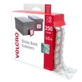thumbnail image 1 of Puntos adhesivos marca VELCRO, 250 unidades, círculos blancos de 1,3 cm, 1 of 8