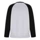 thumbnail image 5 of pstuiky manga larga para hombre, Camiseta de cuello redondo para hombre, de manga larga y color combinado, blusa de cuello redondo y manga larga Tops de talla grande para hombre l, 5 of 6