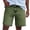 Army Green, variant on Mens Baggy Jean Shorts Denim Jorts Men Casual Shorts for Men Relaxed Fit Elastic Waist Summer Beach Shorts for Men with Pockets Blue Xl