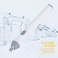 thumbnail image 2 of Tenwin Electric Battery Operated Automatic Pencil Eraser with 22 Eraser Refills (White), 2 of 11