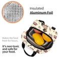 thumbnail image 3 of Puppy dogs Lunch Box for Women Men Insulated Lunch Bag Women Cute Lunch Bags for Women Adults Cooler Tote Bag for Work Picnic Gifts, 3 of 6
