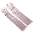 thumbnail image 3 of Elegant Women's Satin formal Gloves for Wedding and Events Size:One Size, 3 of 3