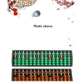 thumbnail image 4 of Sidaley Cuentas para niños, ábaco, juguete aritmético educativo temprano tradicional chino, herramienta de cálculo ligera de plástico, escuela y Kits de experimentos de química 3 Rojo 3 Verde, 4 of 6