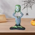 thumbnail image 3 of Estatua de Halloween, adorno de Halloween, escultura de resina de terror, estatuilla de Halloween para jardín, encimera, entrada, escritorio,, 3 of 8