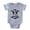 Heather Grey, variant on CafePress - FIN Milk In Milk Out - Cute Infant Baby Football Bodysuit