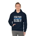 thumbnail image 6 of Never dreamed I'd be a Sexy Civil Engineer Graduation Unisex Hoodie S-5XL, 6 of 9