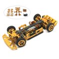 thumbnail image 4 of 1/28 Cars Body Shell Column Modification Upgrades Kit Modified Accessories Replacement for WLtoys K969 K979 K989 K999 P929 P939 Gold, 4 of 9